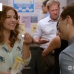 Paige Spara Instagram – Cheers to the network that made me wheezy laugh every single day from work and actually captured it during this scene. ❤️ #BestCast #BestCrew #FreeformLaunch #KevinFromWork