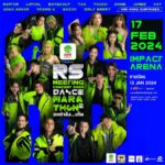 Pakorn Lam Instagram – 📣📣การกลับมาของภาคต่อความมัน
กับ DANCE CONCERT NO.1 
เต้นต่อเนื่องดุเดือดสนุกที่สุด 🔥
ที่เก้าอี้ของคุณจะมีไว้แค่วางของ 😎
—
อำพลฟูดส์ PRESENTS 
RS MEETING CONCERT 2024
DANCE MARATHON 2 ยกกำลังเต้น
ดับเบิ้ลดีกรีทุกความสนุกไปกับคลังเพลงเต้น RS 
.
💃🏻 นำทีมระเบิดฟลอร์โดย
RAPTOR 
LIFTOIL 
TAO
TOUCH
JAMES
DOME
VOY
BOYSCOUT
BAZOO
ANAN ANWAR
VITAMIN A
GIRLY BERRY
💥พร้อมศิลปินขาแดนซ์สุดเซอร์ไพรส์💥
.
📍ออกสเต็ปไปด้วยกัน 17 กุมภาพันธ์ 2567 
🚗IMPACT ARENA เมืองทองธานี
.
📍กดบัตรพร้อมกัน 13  มกราคม 2567 
💵บัตรราคา 5,500 5,000 4,500 4,000 3,000 2,500 2,000 บาท
ที่ THAITICKETMAJOR ทุกช่องทาง

👉ติดตามรายละเอียดเพิ่มเติมได้ที่ Facebook : RS SHOWBIZ 

#DANCEMARATHON #RSMEETINGCONCERT2024 
#RSMEETING #RSSHOWBIZ #RSMUSIC #โตมากับอาร์เอส