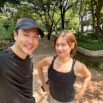 Pakorn Lam Instagram – Late Sunday Jogging 🥰
