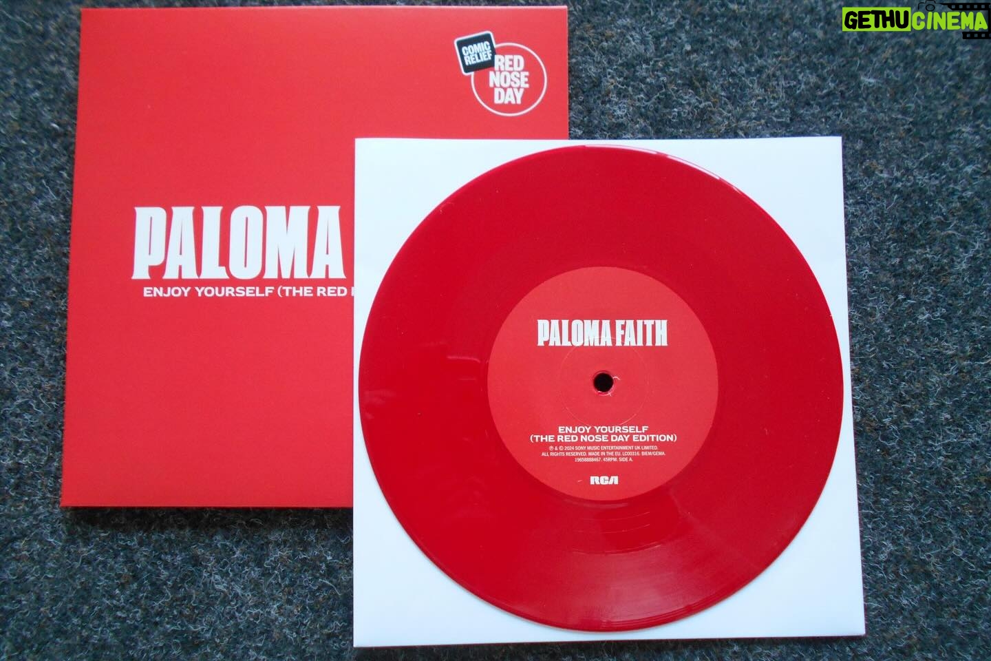 Paloma Faith Instagram - Heading to manchester today to perform for @comicrelief Red Nose Day,so excited ! You can watch all the fun live from 7pm on on BBC 1 and BBC iPlayer ! Remember you can support comic relief’s great cause by buying the CD or vinyl of Enjoy Yourself (Red Nose Day Edition), super limited amount left - link in my bio ! Photo by @elljmorgan Makeup by @guycommon Hair by @eamonnhughes Styling by @rachelbakewell Assistant stylist @tashia.suleyman Dress by @millia.london