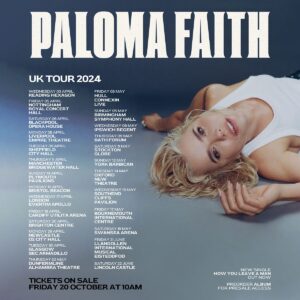 Paloma Faith Instagram - NEW ALBUM - The Glorification of Sadness UK TOUR 2024 On the road again darlings! My fave… So very excited to announce that my new album The Glorification of Sadness will be coming out in February 2024. AND I will be glorifying this sadness by touring around the UK next year as well! If you pre-order The Glorification of Sadness before October 17th from my official store you can get access to the pre-sale for the tour. BRING IT! Link in bio to pre-order 💗 Album artwork by @maanamman Makeup by @guycommon Hair @louisbyrneiciaiw Creative direction @theo.adams Movement direction @theo__tj__lowe #newmusic #newsong #palomafaith #workingmom #ukmusic #popmusic #howyouleaveaman #theglorificationofsadness #popstar