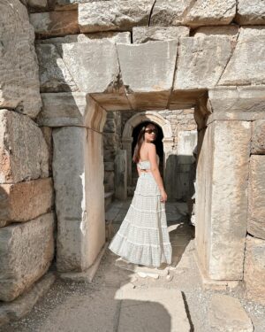 Pamela Bowie Instagram - Major throwback to Ephesus 🧿