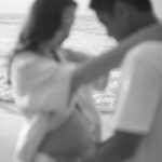 Pamela Bowie Instagram – Our little peanut is 20 weeks 🥜👶🏻🤍