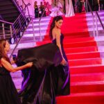 Pamela David Instagram - Cada evento es un compromiso con quienes nos acompañan, empieza mucho antes, desde que Caro pensó en la idea… Nuri de mi ❤️, que en este momento me hayas dedicado tu tiempo, tu talento y hacer de cero este tremendo vestido… las joyas… el clutch y brazaletes… es un todo que lo termina de completar ✨ella…Nachita a quien me entrego cada día a sus manos. Espero haber lucido cada pieza a la altura de sus artistas 😍😍😍 👗 @nuriabueno_ok 💎 @floboskis.stad Brazaletes @jitric_jc Clutch @soyodraz 👡 @saveriodiricci 💄 & 💇🏻‍♀️ @nacha_gama Styling @caromarafioti #GRACIAS #martinfierromoda #moda