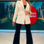 Pamela David Instagram - Súper cómoda y elegante con el look de @parisbyflormonis ✨ para un nuevo @desayunook ☕️ 😉