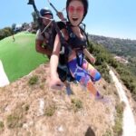 Pamela El Kik Instagram - @pamelaelkik going wild with an insane takeoff with @gravity_advisors . #كريستال #بميلا_الكيك #shahid #mbc #paragliding . #lebanon #star #actor #عليا_كرم