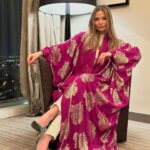 Pamela El Kik Instagram – ..My authentıc Saudı look 🩷
@tigre.milano 🐅
