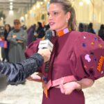 Pamela El Kik Instagram – من لحظة ما وصلت على مطار #الرياض #السعودية لأيّ مكان تواجدت في، انغمرت بِحُبّ شعبو والبسمة الحقيقية وحسن الضيّافة اللي ما إلا وصف👑
ممنونة ومشكورة لكل نقط الحُب 🇸🇦
#أنا_عربية
•••
I decided to support a young talent from my country by wearing a full look from Nour Takieddine’s D2D collection.
•A collection inspired by the Dada art movement, created as a reaction to the violence and absurdity of world war 1.
In such hard times, I believe in the power of art as a great way to express our emotions, and rebel against the way our world functions today.
•Nour Takieddine’s collection was a perfect fit for my way of thinking, and I really wanted to wear this look tonight that consists of an extravagant jacket, with a fully hand embroidered back illustration of Emmy Hennings.
I saw a part of me in this woman, and that was an extra reason for me to pick this specific look.
•Hennings was a bold artist, poet, and performer who fought so much for her thoughts and questioned a lot the societal norms. All the handwork on the back of this jacket started from a one line drawing technique done by Nour, representing an autoportrait of Emmy.
•The look also consists of an asymmetric skirt that has a deconstructed waistline, and a curvy hem another way to rebel against what we think is ‘normal’, the outfit is embellished with plexy laser cut elements representing words and geometric shapes referencing Dadaist paintings and exploring new materials that are considered odd or weird applied on fabric.
• to complete the look with these special heels with hand embroidered abstract faces inspired by DaDa collages and plexy embellishments ✨
@n.tbynour 🧡
