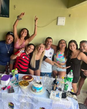 Pamela Leiva Instagram - Gracias a mi familia en Río de Janeiro. Gracias @fernandoreidacaipirinha y @jucilene_marques por recibirnos con tanto amor!!.