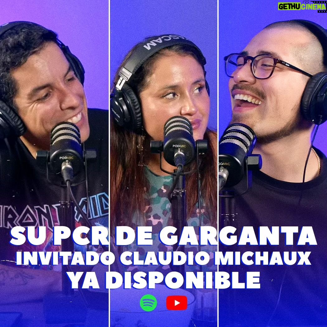 Pamela Leiva Instagram - Como todos los lunes te traemos un NUEVO CAPITULAZO!!! De tu podcast favorito Diario de un Apocalipsis đ Disponible en SPOTIFY Y YOUTUBE!!! Y tuvimos ub tremendo invitado, nuestro querido amigo @claudiomichaux asĂ que vayan a verlo, esperamos que lo disfruten, recpmienden a sus amigos, suscrĂbanse al canal de @queseproduce yyyyy PĂNGALE PLAY!!! ADEMĂS!!! Recuerden que tenemos show en vivo del podcast el Lunes 13 de Mayo en @palermoteatrobar y ya se han vendido la mitad de las entradas asĂ que apurennn đ disponibles en comediaticket.cl