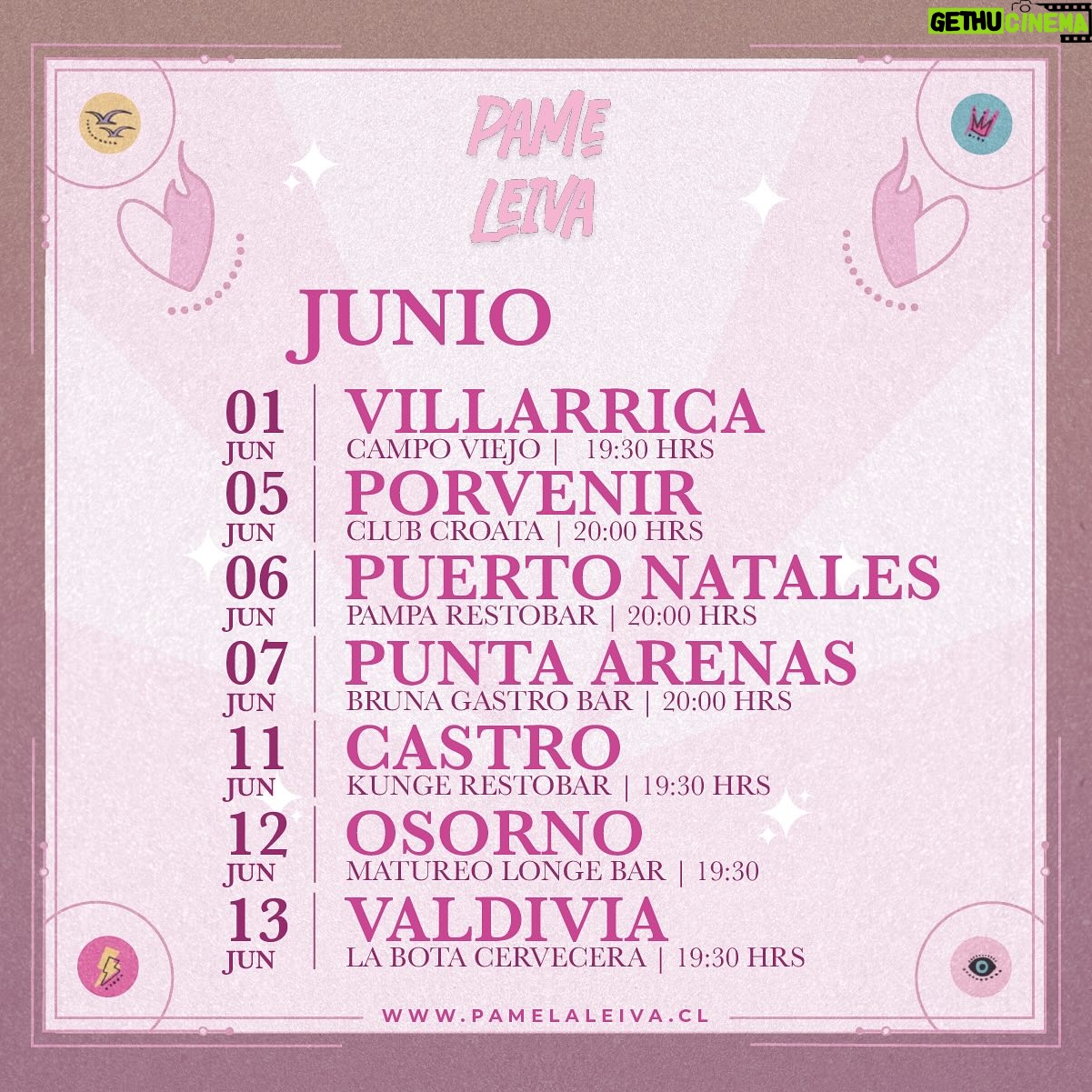 Pamela Leiva Instagram - ¡AMORAS ALERTA DE NUEVAS FUNCIONES📣📣! Porque ustedes lo pidieron, ya están disponibles los tickets para el SPN, un show Solo Para Nosotras❤️🔥🔥. 🥳 Desliza y conoce las fechas que tenemos para ti. En el link de mi Bio ⭐️www.pameleiva.cl⭐️, encontrarás todos los lugares en los que estaré con el SPN. No se lo pierdaaaaan 🤩🤩🤩 ¿A quienes veo en las próximas fechas?