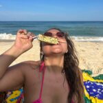 Pamela Leiva Instagram - Pamela por que te gusta tanto Brasil 🇧🇷?. Saben por qué… por qué allá me siento libre🔥♥️🇧🇷.