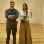 Paola Nuñez Instagram – Pareja en museo. Oil on canvas @fedeverardi