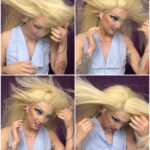 Paolo Ballesteros Instagram – Barbie makeup transformation 🤓🤭😬