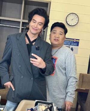 Paolo Ballesteros Instagram - With stepmom @allan_klownz 😅😂😘