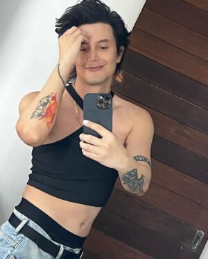 Paolo Ballesteros Instagram - With stepmom @allan_klownz 😅😂😘