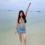 Parada Thitawachira Instagram – พยายามจะลืมตาสู้แดด แต่ไม่ไหววว 😅