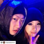 Park Bom Instagram - 양갱이랑 낼가요대전 리허설에서~~*^^* (2012년 12월 28일) @haroobommi 계정을 옮기는중요