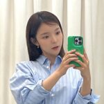 Park Jin-joo Instagram - 💙💚