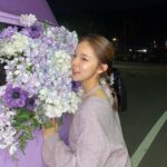 Park Jin-joo Instagram - 연기를 잘하자💜 @rachel_mypark 에게도 잘하자💜