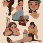 Park Jin-joo Instagram - . 그림을 전공하는 저의 하나뿐인 언니의 계정입니다👼🏻 lm in love with her art works🤍 follow my only sis @yunapark_art 😉