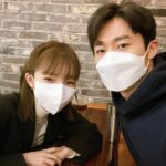 Park Jin-joo Instagram – 신성민 오빠 고마워!!🙂🙃😉 연극 #얼음#❄️