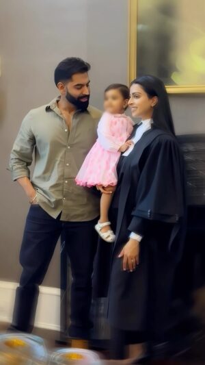 Parmish Verma Instagram - Happy Mother’s Day Geet. You’re lighting the path for our little girl with lamps of your Hard Work and continuous dedication. 
This Mother’s Day ‘crediting’ women Mothering their children while working and making a name for themselves in their respective professional fields while supporting their Husband and families. 
Life isn’t Easy - Mother’s Make Happen 💓 - @geetgrewalverma -