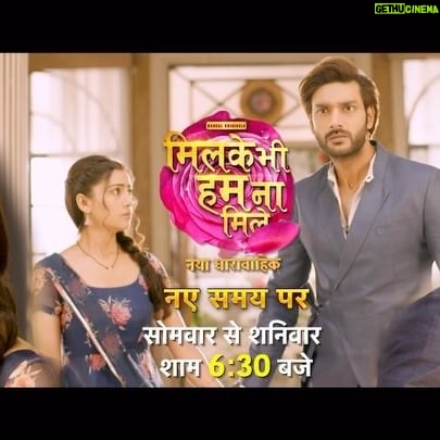 Parul Chauhan Instagram - BADA KHULASA ….. Keep Watching Milke Bhi Hum Na Mile only on @dangal_tv_channel Mon-Sat ,6.30 pm