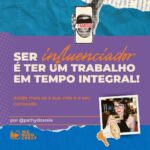 Patrícia dos Reis Instagram – Por: @pathydosreis 
Na minha rotina como influenciadora, é difícil traçar limites entre trabalho e lazer. Quando se trabalha com criação de conteúdo, a gente quer aproveitar todos os momentos pra produzir: seja conteúdo de viagem, os filmes que estamos vendo, um jantar num lugar legal.

E quando até os momentos de descanso viram trabalho, a gente acaba colapsando. Se tudo é preciso postar (e responder), que horas a gente de fato desliga? A gente não desliga?

É por essas – e outras – que vira e mexe vemos algum influenciador entrando em burnout. E não me entendam mal, eu amo minha profissão e sei que ela tem muitos benefícios, seja não precisar pegar condução lotada todos os dias, ou ter flexibilidade pra resolver questões pessoais.

Ainda assim, esses limites entre o que é Pessoa Física e o que é Pessoa Jurídica ainda é um desafio. Não só pra mim, mas pra vários colegas de profissão.

Como vocês enxergam o tema?