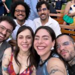 Patrícia dos Reis Instagram - 📸 asfotosdafestaficaramotimas.jpg @carolmoreira3 e @beto.caliman que vcs sigam sendo mto felizes migos ❤️❤️ #carolebeto