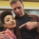 Patricia Allison Instagram – He loves it when we call him big poppa @mikaelpersbrandtofficial 🤙🏽