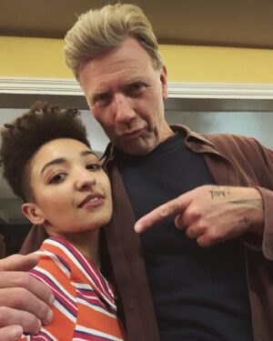 Patricia Allison Instagram - He loves it when we call him big poppa @mikaelpersbrandtofficial 🤙🏽