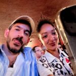 Patricia Allison Instagram – Date day/night! #livelaughloveliesbleeding #loveliesbleeding
