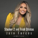 Patricia Stratigeas Instagram - Reunited and it feels so good! @stacker2energy X @trishstratuscom are back at it! Click the #linkinbio to read the FULL PRESS RELEASE on what’s biting back! #bitebackwiththestack