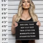 Patricia Stratigeas Instagram - 2 WEEkS til The Bad Girl Tour lands in Minneapolis, MN. I’ll be signing autographs and doing a Q&A at @twincitiescon … can’t wait to see you! Who’s coming?? Click #linkinbio for TICKETS my full weekend schedule with @primetimeappearances #BadGirlTour #ThankYouTrish Media inquiries: media@trishstratus.com