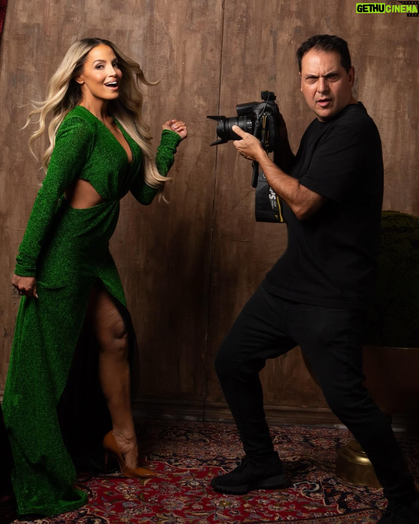 Patricia Stratigeas Instagram - Here’s what happened when I stepped in front of the legendary lens of @georgepimentel1. Click #linkinbio for more of this photographic excellence. HMU @muavee Glow @tanontherun Wearing @narcesofficial Styled by @aliciasmcn
