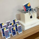 Patricia Stratigeas Instagram - Max’s 10th @apple themed party was a hit! Thanks to @thelittlepinkspa for letting me convert her most adorable little pink spa into a 10 year old Apple product loving boys dream! We basically converted it to an Apple Store, even featuring a Genius Bar - aptly named the Maximus Bar to showcase Max’s latest hobby of collecting old Apple products. And, yes to those asking about slide 2 & 3 - that is a cake!! The next level cake artistry of Simran of @guiltypleasurezdezzertcafe never fails to bring my vision to life! Another themed party in the books for my boy - the apple of my eye (see what I did there!). . . . . .#partyplanning #applethemedparty #boysbirtbdaytheme #party #appleproductparty #boyspartytheme #boysparty #themedpartyfor10yearold #cakeart #cakeartistry #cakedecorating #cakedesign #applecake #cakemaker