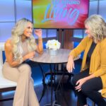 Patricia Stratigeas Instagram - Thanks for the chat @ilovesaliving and helping us kick off the #BadGirlTour in San Antonio last weekend! Click #linkinbio to see the FULL INTERVIEW media wrap up from the tour so far! HMU @smithzachry Glow @tanontherun Fit by @aliciasmcn Hair by @manoloxhair