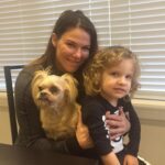 Patricia Stratigeas Instagram - We’re gonna miss our little road buddy. @_thekenz_ was a part of our travels for literally decades. What a life @machetegirl gave her. She was the best mommy anyone coulda asked for. Rest easy Kenzie ♥️ 🐾