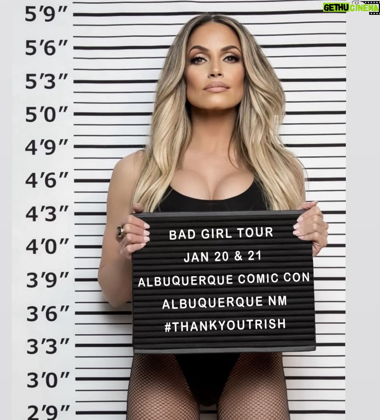 Patricia Stratigeas Instagram - THIS WEEKEND! The first stop of the Bad Girl Tour for 2024! I haven’t been to Albuquerque in nearly 2 decades - and I couldn’t think of a better place to kickoff 2024 and the #BadGirlTour! Who’s coming this weekend?? @primetimeappearances @abqcomcon Click the link in my bio or story for signing times and tickets!