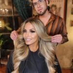 Patricia Stratigeas Instagram - When in San Antonio … @trishstratuscom X @thevanityparlor Last stop of the #BadGirlTour at @thevanityparlor for that signature @trishstratuscom MANE event hair 🙌🏼