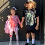 Patricia Stratigeas Instagram - After 6 months of being on the road every week, the one week I wanted to make sure I was home for was #backtoschool week. Grade 5 for Max and grade 1 for Madi! Madi has graduated from her little Montessori school with the most solid foundation and is joining Max at the ‘big kids school’. You know what that means for mama? One pickup and drop off! Whoo hoo! These are the little busy mom tingz!