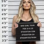 Patricia Stratigeas Instagram - Cali bound!! 10 days til the #BadGirlTour lands on the West Coast! Who’s coming to @stocktoncon??@primetimeappearances Click #linkinbio for show times tickets! Media inquiries: media@trishstratus.com