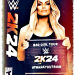 Patricia Stratigeas Instagram - Happy #WWE2K24 day! I’m so excited y’all get to play (finally!!) with my all-new model! Who’s playing me today? Tag me! If you don’t have your copy yet, click the #linkinbio or my story to snag yours! And huge congratulations to Jeremy J. for winning our cover contest! Check your email to redeem your copy of the game!
