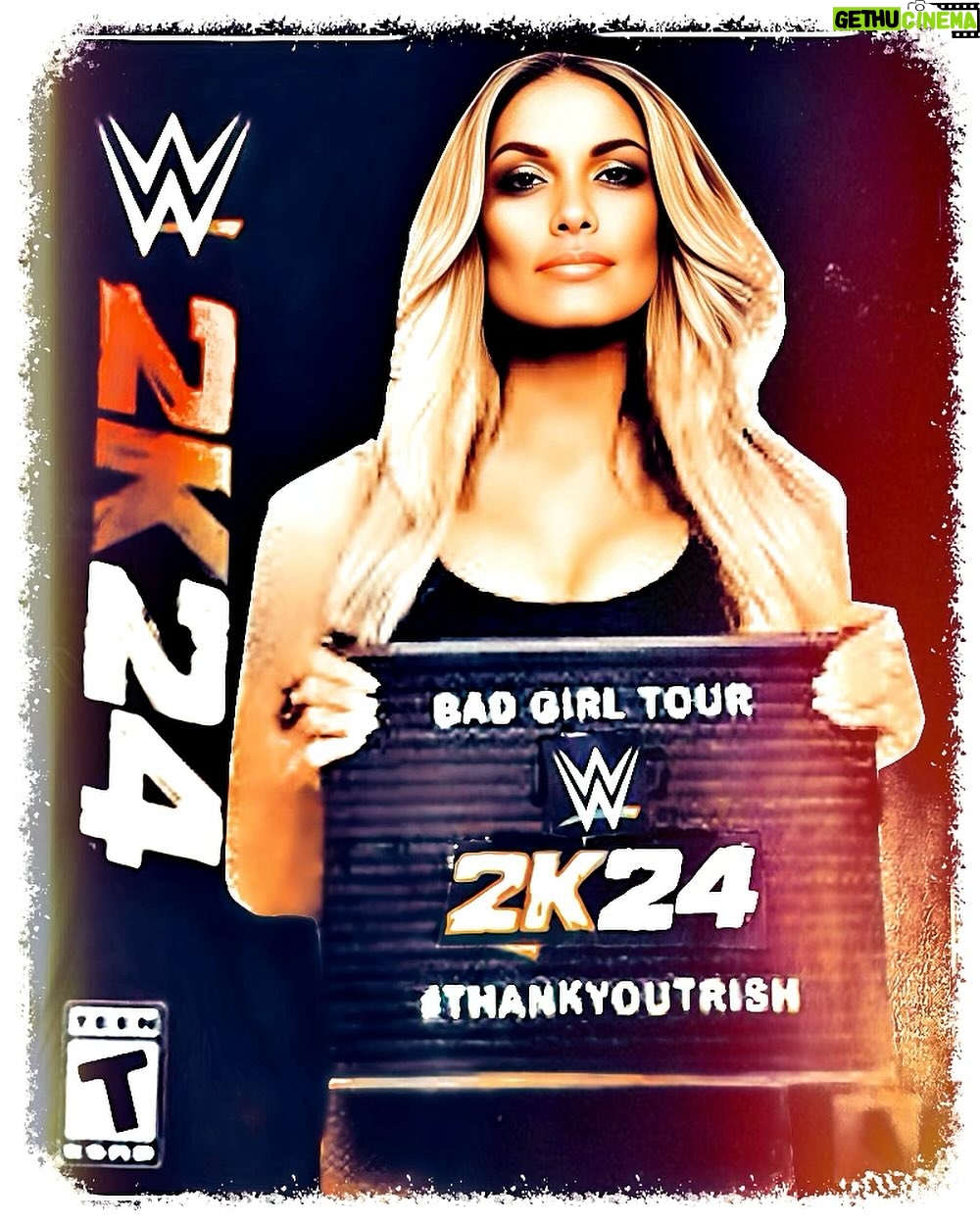 Patricia Stratigeas Instagram - Happy #WWE2K24 day! I’m so excited y’all get to play (finally!!) with my all-new model! Who’s playing me today? Tag me! If you don’t have your copy yet, click the #linkinbio or my story to snag yours! And huge congratulations to Jeremy J. for winning our cover contest! Check your email to redeem your copy of the game!