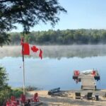 Patricia Stratigeas Instagram - Sorry I wasn’t on #wweraw folks, the cottage was a calling. I think you people in the States call them lakehouses? In Canada, we call them cottages. If you need me, I’ll be at the lake. #cottagelife #lakelife