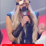 Patricia Stratigeas Instagram - @trishstratuscom can’t FACE the fact that @beckylynchwwe really did a number on her… 🤭🤷 #WWERaw