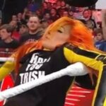 Patricia Stratigeas Instagram - Enjoy @wweshop’s latest PSA courtesy of merch hoarder Lynch! #ThankYouTrish #GOAT #wwemerch