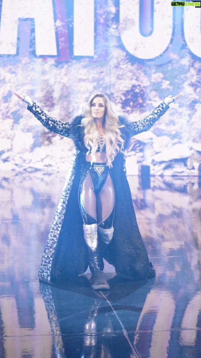 Patricia Stratigeas Instagram - Gear Appreciation post! Shout out to my OG gear maker.. stylist… costume designer… and lewk creator @madistylesdesign! Our inspo? The steel cage! When we conceptualized this look, Madi and I really wanted to STEEL the show 😉 What did you think of this look??