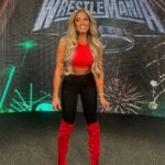 Patricia Stratigeas Instagram - With #Wrestlemania XL Saturday in the books! The Countdown to #WrestleMania  XL Sunday is on! What are you most looking forward to tonight?? Makeup by @bfabulous1 Hair by @karenperezbeauty